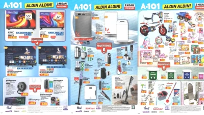 A101'deki Yeni Haftanın Aktüel Fırsatları! Boy Aynası, Buzdolabı, Kulaklık ve Daha Fazlası!